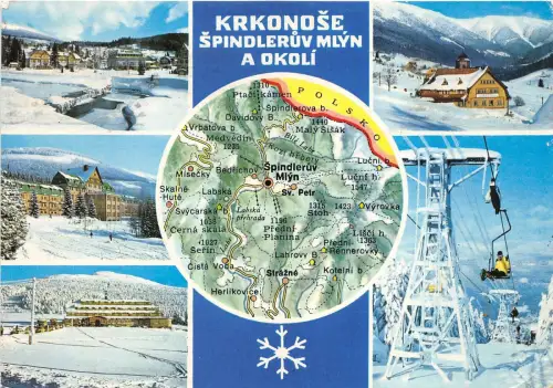 B46780 Riesengebirge tschechisch