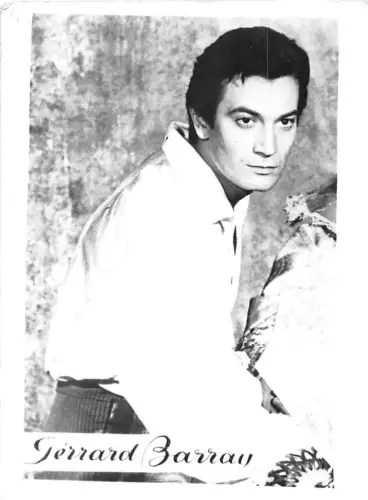 B55419 Gerrard Barrau Schauspieler Schauspieler 9x7cm