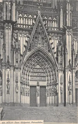 Br35625 Köln Dom Südportal Deutschland