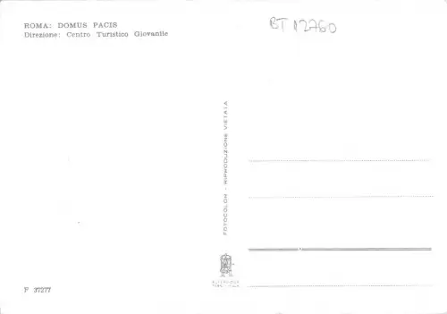 BT12760 Roma Domus Pacis Italien