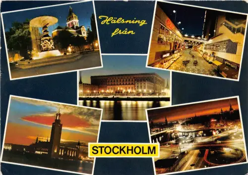 B44413 Stokholm Multiviews Schweden