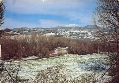 B84391 panorama invernale con l amiata santa fiora italien