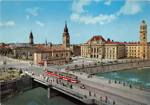 B26068 Alte Straßenbahn Tramway Chemin de fer Seilbahn Oradea