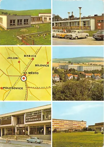 B45179 Mährische Slowakei Karte Carte Multiviews