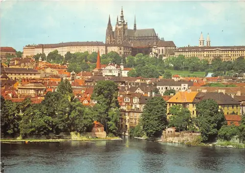 B45285 Praha das Burganorama tschechisch