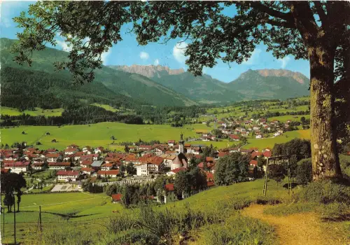 BG12949 reit im winkl mit unterberg und kaisergebirge germany