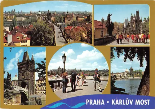 B27712 Praha Karlsbrücke Tschechien