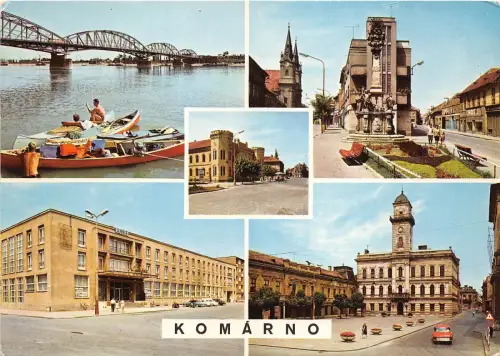 B45220 Komarno Boote Bateux Multiviews Slowakei
