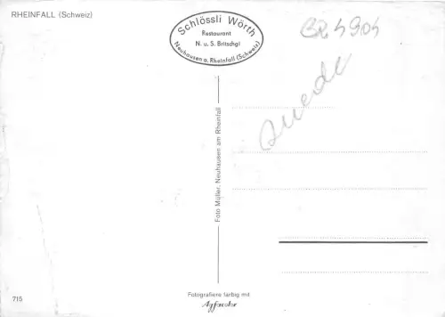 BR4904 Rheinfall Schweiz