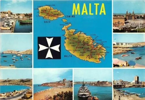 BR13105 Malta Multi Views Schiffsbateaux