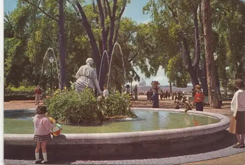 BF23177 roma pincio fontana del mose italy front/back image