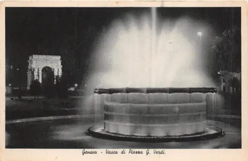 B6159 Italien Genova Vasca di Piazza G Verdi