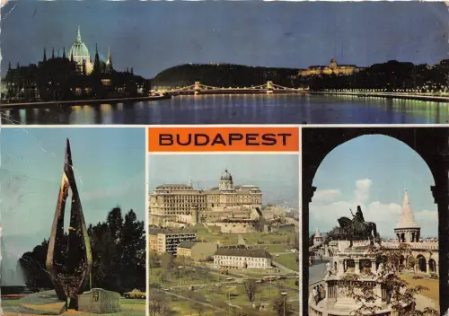 B64451 Hongrie Budapest Multiviews Ungarn