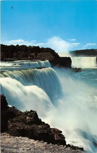 B33012 American Falls am Prospect Point und Horseshoe Falls in der Dista Canada