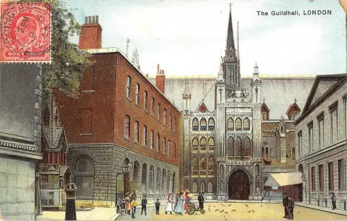 BR79806 the guildhall london uk