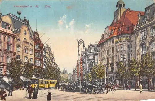 Lot 48 Frankfurt A Main Germany Zeil Straßenbahn Wagen Bohler Stahl