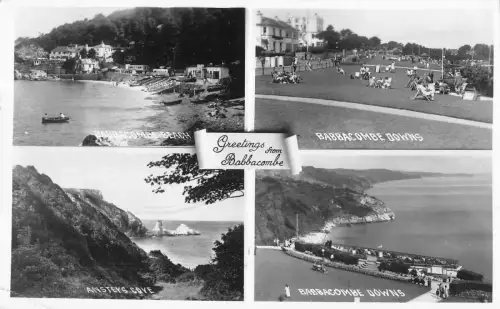 uk38339 greetings from babbacombe real photo uk lot 16 uk