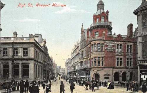 Lot 37 High Street Newport Mon Wales Wagen schottische Mäßigung Lebensversicherung