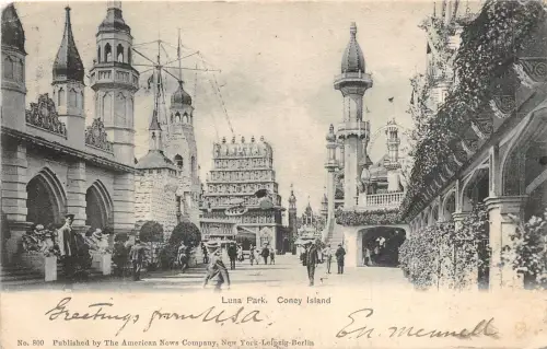 Lot 37 luna park coney island uk ireland down New York