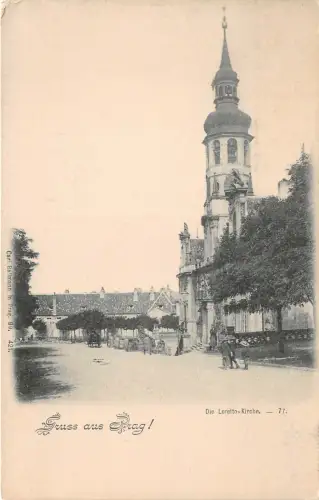 Lot 51 gruss aus prag Prag Tschechien Loretto Kirche