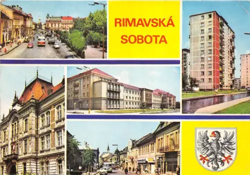 B75567 Rimavska sobota gottwaldovo namestie slovakia