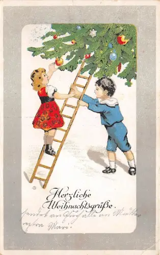 BG20428 Kinder basteln Weihnachtsbaum weihnachten germany