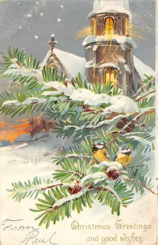 uk40909 christmas greetings and good wishes greetings uk embossed usa