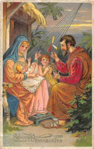 Lot272 weinachten christmas baby jesus greetings germany