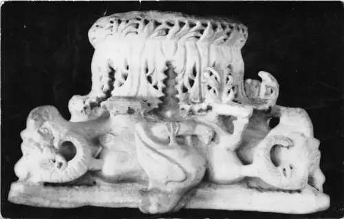 B75029 Kapitän Dobrogea Rumänien Skulptur Postkarte