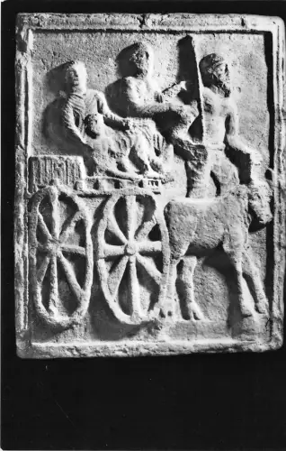 B75026 dobrogea adamclisi Rumänien Skulptur Postkarte