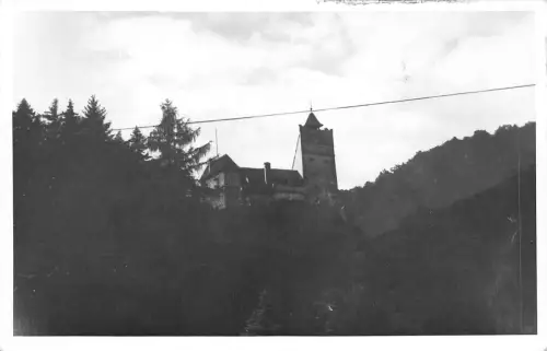 B26786 Castelul Bran Vrais Foto Echtfoto Turzburg Torcsvar brasov Rumänien