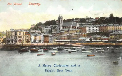 br109145 the strand torquay uk Greetings Christmas