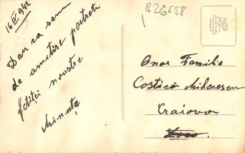 B26558 Rumänien Enfant Filettes Echtfoto