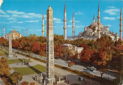 BT12191 Istanbul ve saheserleri hipodrom vs sultanahmet moschee Türkei