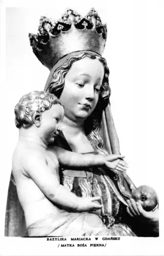 B37226 Bazylika Mariacka w Danzig Polen
