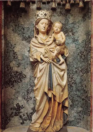 BG11033 Landsberger Madonna Landsberg am Lech Religion Skulptur Kunst Germany