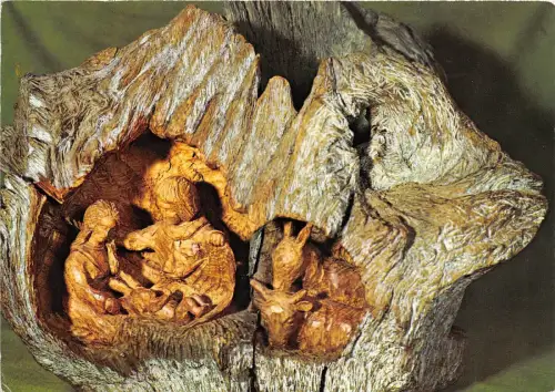 BG5841 Skulptur Wurzburg deutsches aussatzigen hilfswerk art germany