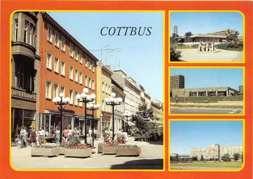 BG12718 Gaststatte zum Bergmann Hotel Multi Views Cottbus Germany