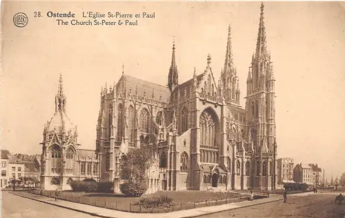 BR32360 Ostende L-Eglise St. Pierre et Paul Belgien