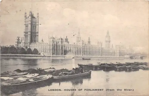 BR58952 London Houses of Parliament Schiff Bateaux UK