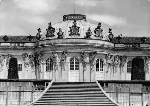 B35165 Potsdam Sanssouci Mittelbau Deutschland