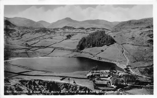 B89769 Watendlath Great Cable Paris Heimweg nach Rostwaite UK