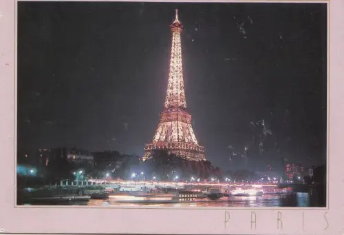 BF20561 Paris Tour Eiffel Frankreich Vorder-/Rückbild