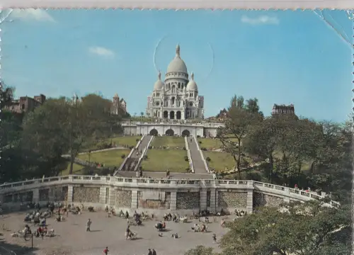 BF20226 paris basilique du sacre coeur france front/back image