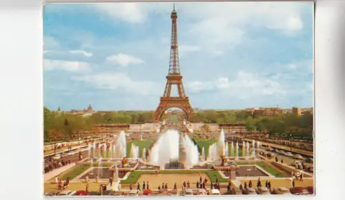 BF28782 le tour eiffel paris france front/back image