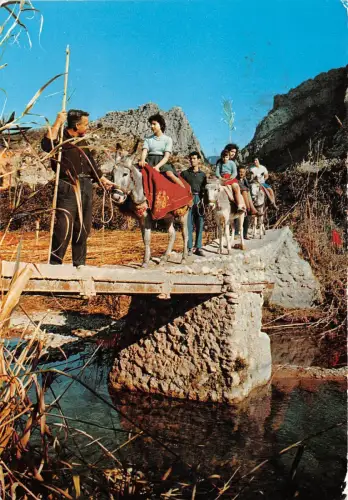 BG27335 callosa de ensarria alicante typen folklore esel spanien