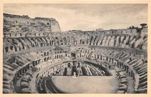 B39542 Roma Colosseo col nuovi scavi italy