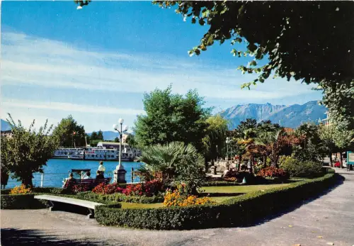 B31624 Locarno Muralto il lungolago switzerland