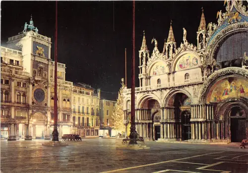 B54331 Venezia Torre dell'Orologio italy