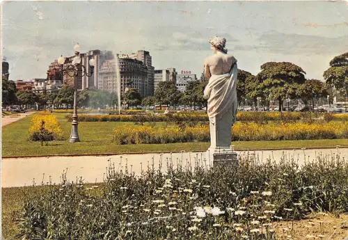 BF36384 brasil rio de janeiro corner of paris square front/back scan